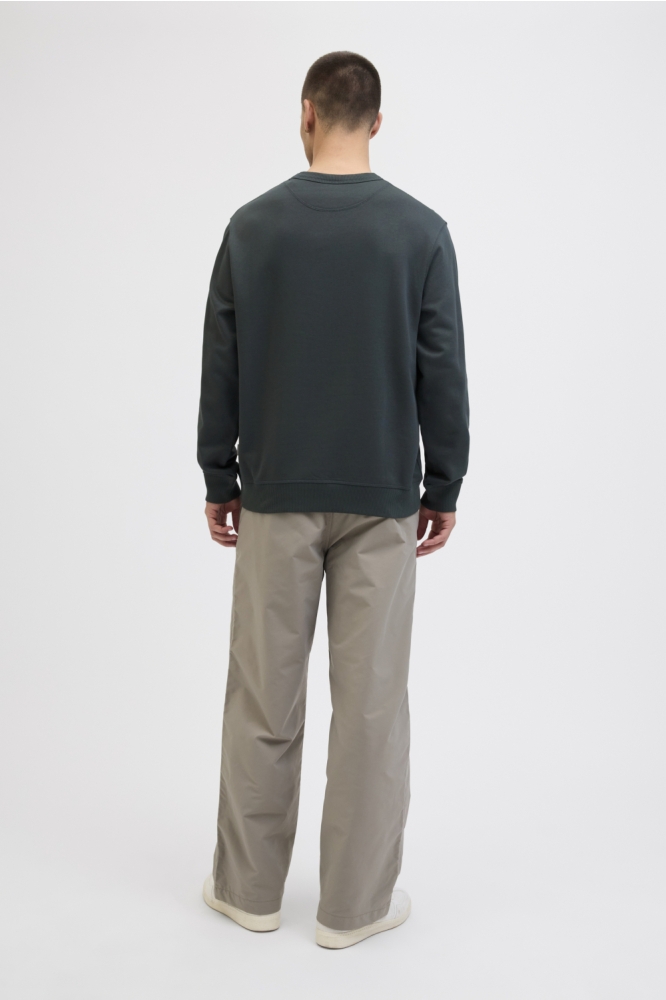 JORNORREBRO EMB SWEAT CREW NOOS 12282893 FOREST RIVER